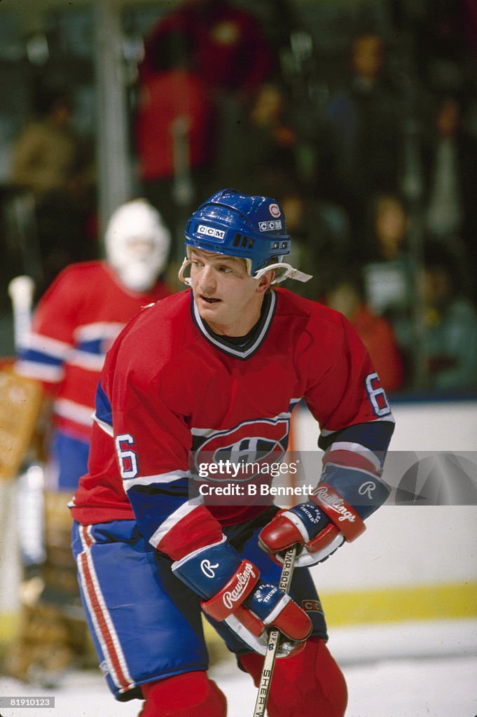Pierre Mondou Of The Montreal Canadiens