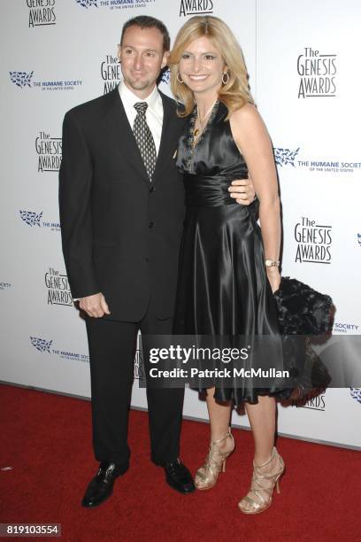 Braden Pollock and Lisa Bloom attend The 24th Genesis Awards at Beverly Hilton Hotel on March 20, 2010 in Beverly Hills, California.