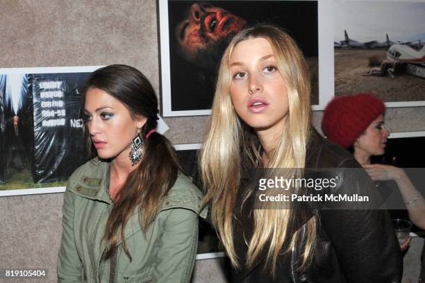 Roxy Olin and Whitney Port attend GLITTEROUS Opening Reception Hosted by THE SHALTZES and ZACH HYMAN at Chair and the Maiden Gallery on March 23,...