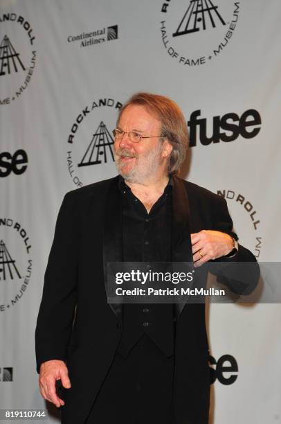 Attends FUSE presents the 2010 Rock And Roll Hall of Fame induction ceremony at Waldorf Astoria NYC on March 15, 2010.