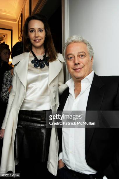 Samantha Boardman and Aby Rosen attend "Pisces" Birthday Party of John Demsey, Alina Cho and Marilyn Gauthier at Private Residence on March 15, 2010...