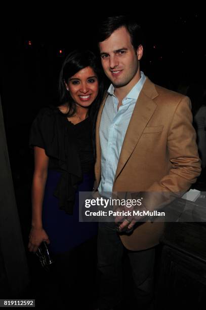 Sana Clegg and Todd Clegg attend Charles Maddock Foundation Winter Benefit at Avenue featuring DJ Cassidy at Avenue on March 4, 2010 in New York City.