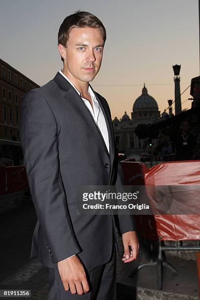 English actor Andrew Buchan attends the fifth day of the Roma Fiction Fest 2008 on July 11, 2008 in Rome, Italy.