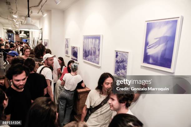 Atmosphere during the "NYC Celebrates New Collaboration with Tim Barber" at Saturdays NYC on July 19, 2017 in New York City.