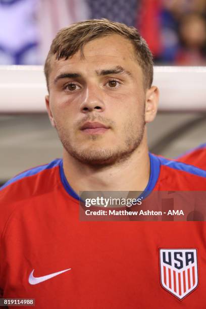 Jordan Morris of United States of America during the 2017 CONCACAF Gold Cup Quarter Final match between United States of America and El Salvador at...