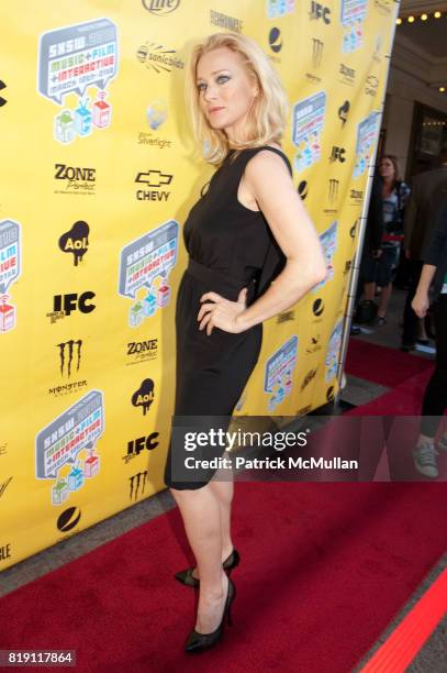 Angela Featherstone attends Premiere Screening of WAKE at SXSW at Paramount Theater on March 13, 2010 in Austin, TX.