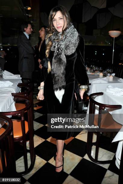 Gela Nash-Taylor attends LARRY GAGOSIAN hosts a Private Dinner for the ANDREAS GURSKY Opening Exhibition at GAGOSIAN GALLERY at Mr. Chow on March 4,...