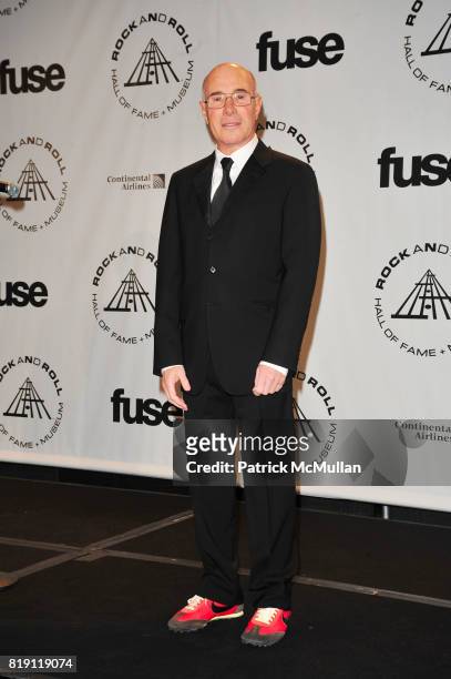 David Geffen attends FUSE presents the 2010 Rock And Roll Hall of Fame induction ceremony at Waldorf Astoria NYC on March 15, 2010.