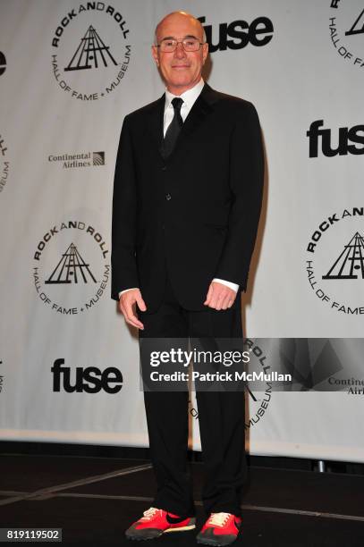 David Geffen attends FUSE presents the 2010 Rock And Roll Hall of Fame induction ceremony at Waldorf Astoria NYC on March 15, 2010.