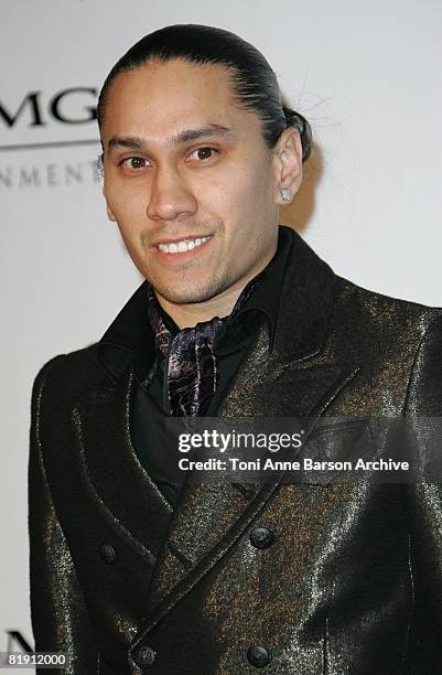 Musician Taboo of Black Eyed Peas arrives at the Sony/BMG Grammy After Party held on February 10, 2008 at the Beverly Hills Hotel in Beverly Hills,...