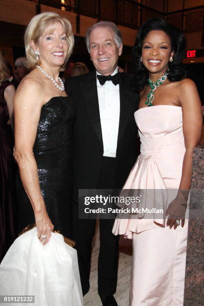 Liz Peek, Jeff Peek and Pamela Joyner attend THE SCHOOL OF AMERICAN BALLET Winter Ball 2010 at David H. Koch Theater on March 1, 2010 in New York...