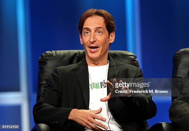 Executive producer Stan Zimmerman of "Rita Rocks" speaks during day four of the Lifetime Channel 2008 Summer Television Critics Association Press...