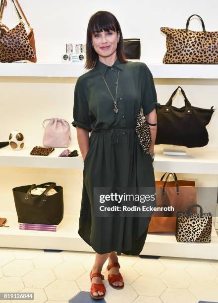 Actress Constance Zimmer attends the release party for "Fun Mom Dinner" at Clare V. On July 19, 2017 in West Hollywood, California.