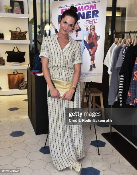 Actress Kate Aselton attends the release party for "Fun Mom Dinner" at Clare V. On July 19, 2017 in West Hollywood, California.