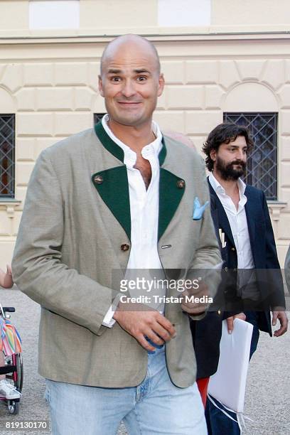 Albert von thurn und Taxis during the Haindling concert at the Thurn & Taxis Castle Festival 2017 on July 19, 2017 in Regensburg, Germany.