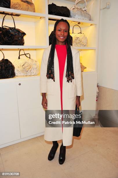 Shala Monroque attends VALENTINO Spring/ Summer 2010 Collection Private Luncheon and Presentation hosted by Samantha Boardman Rosen, Shala Monroque,...