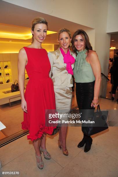 Blair Husain, Sara Peterson and ? attend VALENTINO Spring/ Summer 2010 Collection Private Luncheon and Presentation hosted by Samantha Boardman...