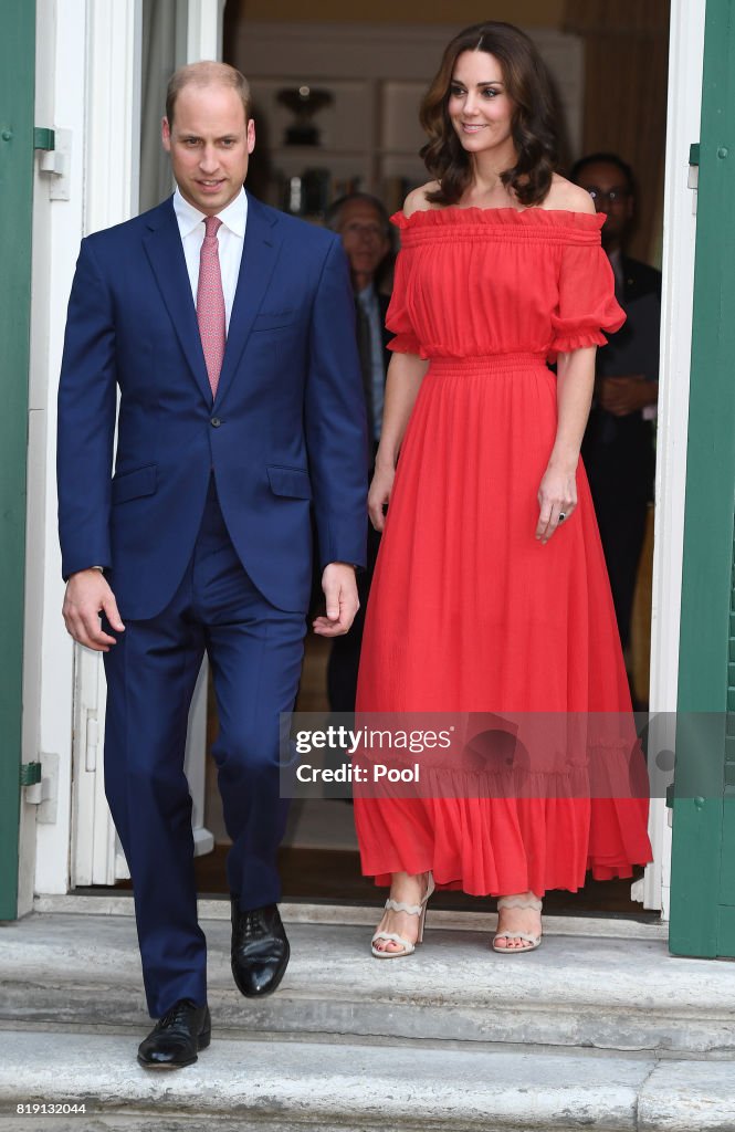 The Duke And Duchess Of Cambridge Visit Germany - Day 1