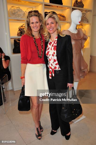 Ashley McDermott and Sara Ayres attend VALENTINO Spring/ Summer 2010 Collection Private Luncheon and Presentation hosted by Samantha Boardman Rosen,...