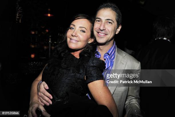 Camilla Olsson, Mark Leder attend NICOLAS BERGGRUEN's 2010 Annual Party at the Chateau Marmont on March 3, 2010 in West Hollywood, California..