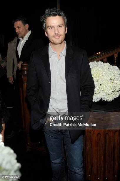 Balthazar Getty attends CHANEL and CHARLES FINCH Pre-Oscar Dinner at Madeo Restaurant on March 6, 2010 in Beverly Hills, California.