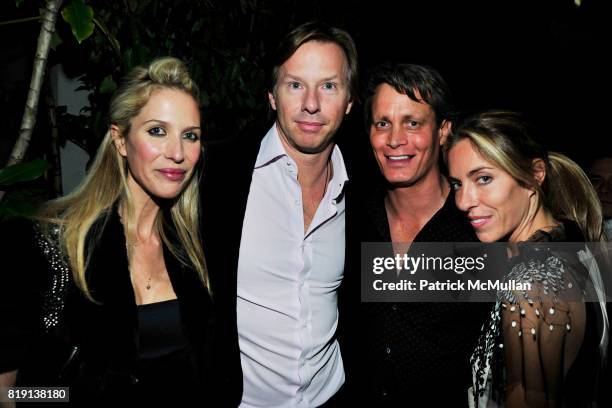 Bianca Pratt, Christopher Getty, Matthew Mellon, Nicole Hanley attend NICOLAS BERGGRUEN's 2010 Annual Party at the Chateau Marmont on March 3, 2010...