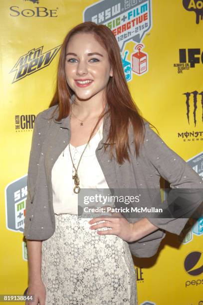 Haley Ramm attends Premiere Screening of SKATELAND at SXSW at Paramount Theater on March 16, 2010 in Austin, TX.