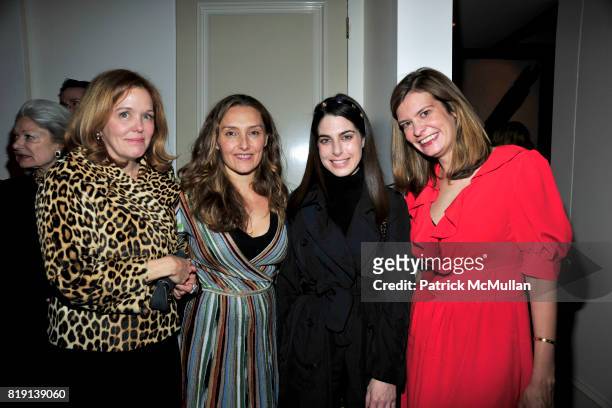 Marin Hopper, Ruthanna Hopper, Amanda Goldberg and Alexandra Kimball attend ALEX HITZ Party at Private Residence on March 6, 2010 in Hollywood,...