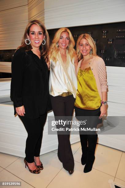 Jackie Harris Hochberg, Ramy Sharp and Cathy Scwartz attend Jacob & Co. Cocktail Party at JACOB & CO on March 3, 2010 in New York City.