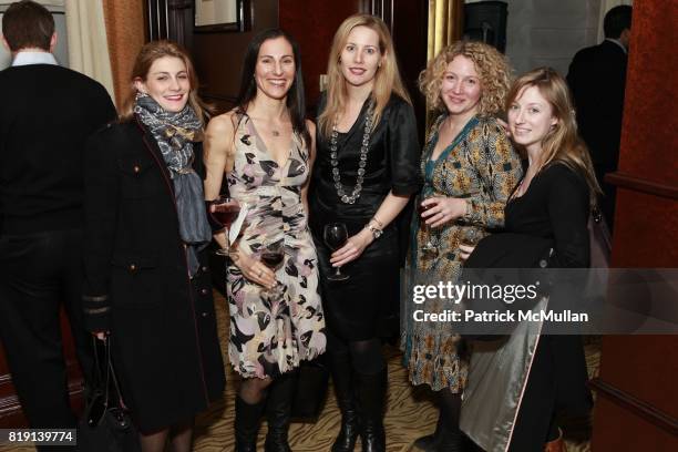 Anne Mol, Karen Boyer, Anne Dayton, Thea Townsend and Shannon Penning attend Armory Show Kick-Off Party Hosted By JUMEIRAH ESSEX HOUSE And WHITEWALL...