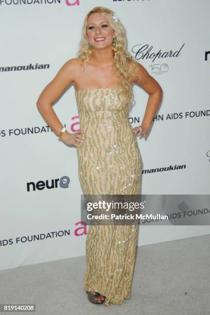 Kristen Quintrall attends 18th Annual ELTON JOHN AIDS Foundation Oscar Party at Pacific Design Center on March 7, 2010 in West Hollywood, California.