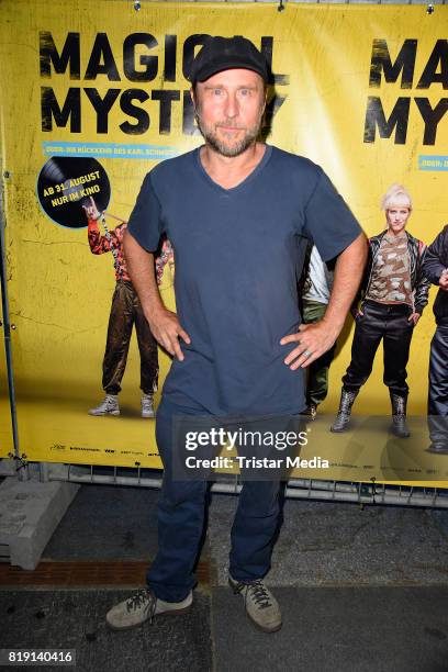 Bjarne Maedel attends the 'Magical Mystery' Premiere on July 19, 2017 in Berlin, Germany.