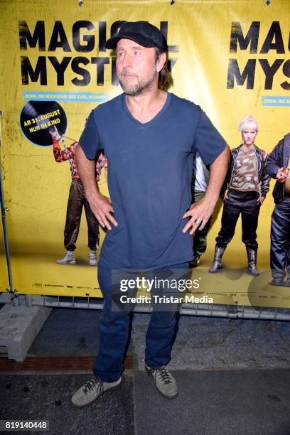 Bjarne Maedel attends the 'Magical Mystery' Premiere on July 19, 2017 in Berlin, Germany.