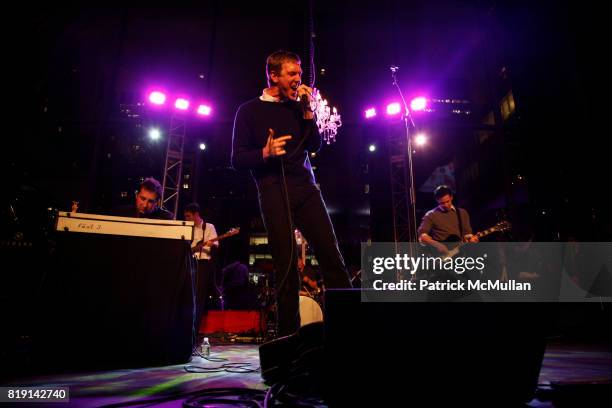 The Walkmen attends MoMA hosts opening night benefit for THE ARMORY SHOW 2010 at MoMA on March 3, 2010 in New York.