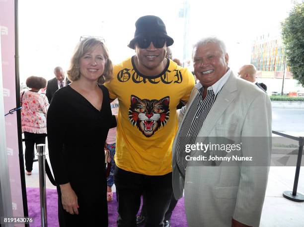 Melinda Katz, LL Cool J and LL Cool J attend A Toast To Summer Hosted By Simone I. Smith at Aloft LIC,NY Hotel on July 19, 2017 in New York City.