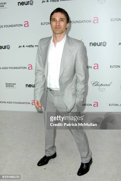 Olivier Martinez attends 18th Annual ELTON JOHN AIDS Foundation Oscar Party at Pacific Design Center on March 7, 2010 in West Hollywood, California.