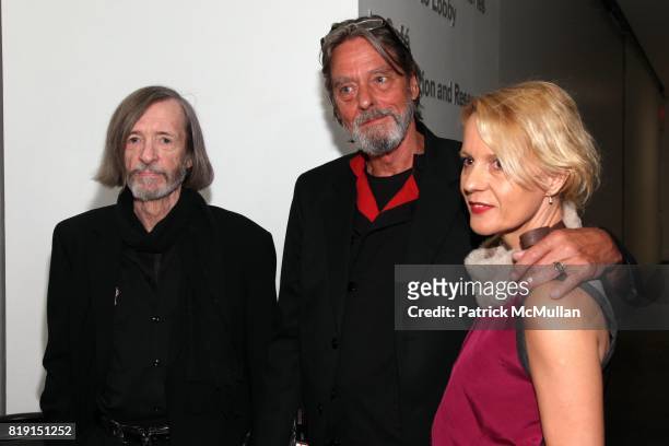 Thomas McEvilley, Ulay and Lena Balant attend Opening Night Party of "MARINA ABRAMOVIC: THE ARTIST IS PRESENT" at Museum of Modern Art on March 9,...