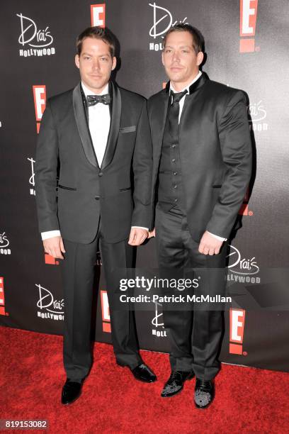 Jesse Waits and Cy Waits attend E! Oscar Party at Drai's on March 7, 2010 in Hollywood, California.