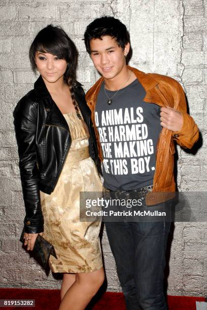 Fivel Stewart and Booboo Stewart attend STAR MAGAZINE CELEBRATES YOUNG HOLLYWOOD at Voyeur on March 31, 2010 in West Hollywood, California.