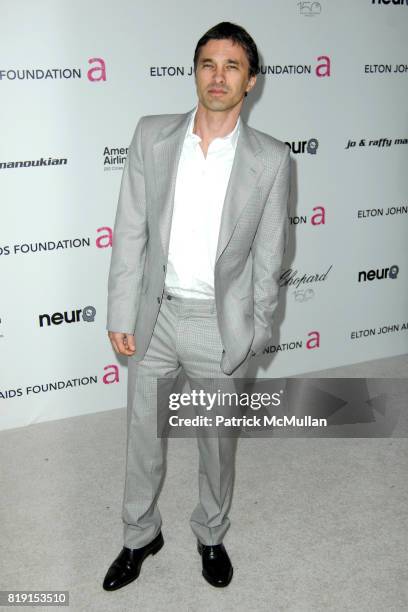 Olivier Martinez attends 18th Annual ELTON JOHN AIDS Foundation Oscar Party at Pacific Design Center on March 7, 2010 in West Hollywood, California.