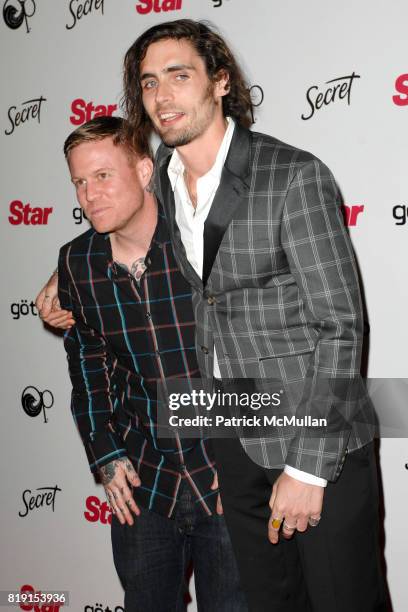 And Tyson Ritter attend STAR MAGAZINE CELEBRATES YOUNG HOLLYWOOD at Voyeur on March 31, 2010 in West Hollywood, California.