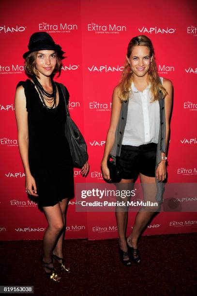 Arizona Muse and Cody Horn attend Vapiano hosts the New York Premiere of THE EXTRA MAN red- carpet arrivals and after-party at Village East Cinema...