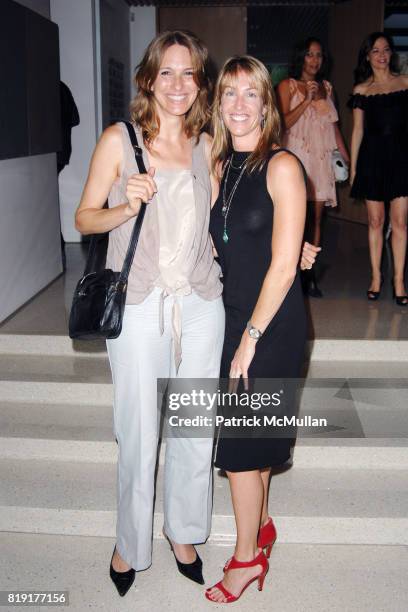 Amber Noland and Tara Hirshberg attend The First Annual Benefit Hosted By Los Angeles Nomadic Division at Private Residence on July 14, 2010 in...