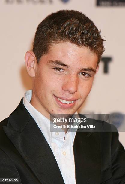 Italian actor Niccolo Centioni attends the Roma Fiction Fest 2008 Closing Ceremony and Diamond Awards on July 12, 2008 in Rome, Italy.