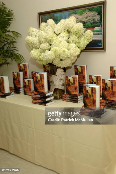 Atmosphere at Susan Fales-Hill's ONE FLIGHT UP Book Launch Party at 15 Central Park West on July 21st, 2010 in New York City.