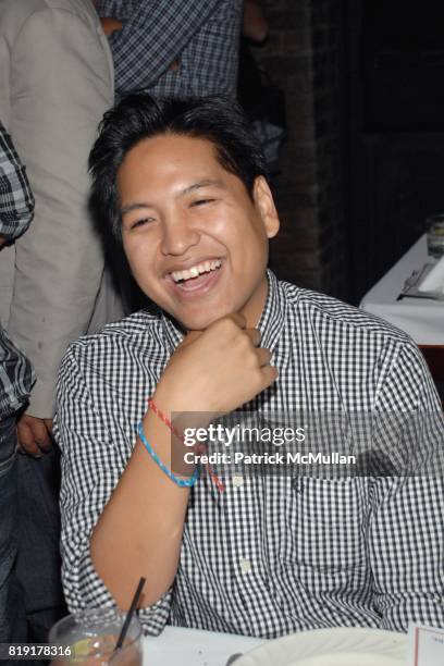 Christian Henson attend The Supper Club & Shepard Fairey's SNO host a Bombay Sapphire Tea Party at The Tea Room on July 20, 2010 in Hollywood,...