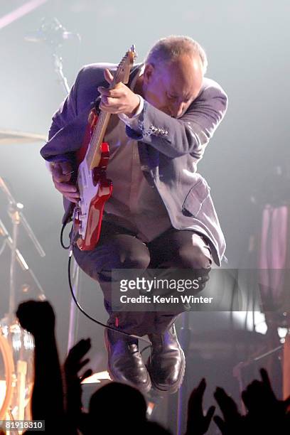Musician Pete Townshend of "The Who" performs onstage during the 3rd Annual VH1 Rock Honors at UCLA's Pauley Pavillion on July 12, 2008 in Los...