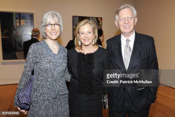 Jeanne Collins, Patricia Phelps de Cisneros and John Elderfield attend Opening Reception for MATISSE: Radical Invention at Museum of Modern Art on...