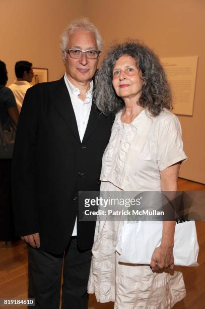 Terry Winter and Hendel Teicher attend Opening Reception for MATISSE: Radical Invention at Museum of Modern Art on July 13, 2010 in New York City.