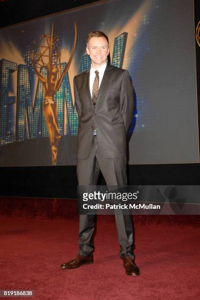 Joel McHale attends 62nd Primetime Emmy Awards Nominations at Leonard H. Goldenson Theatre on July 8, 2010 in North Hollywood, CA.